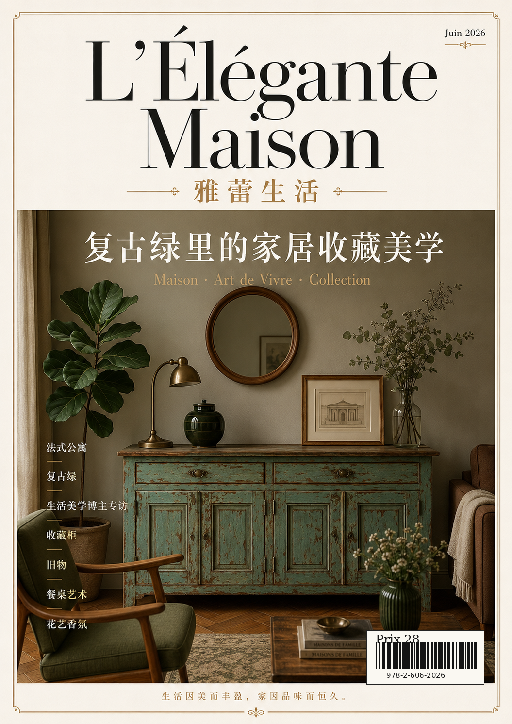 L’Élégante Maison Juin 2026