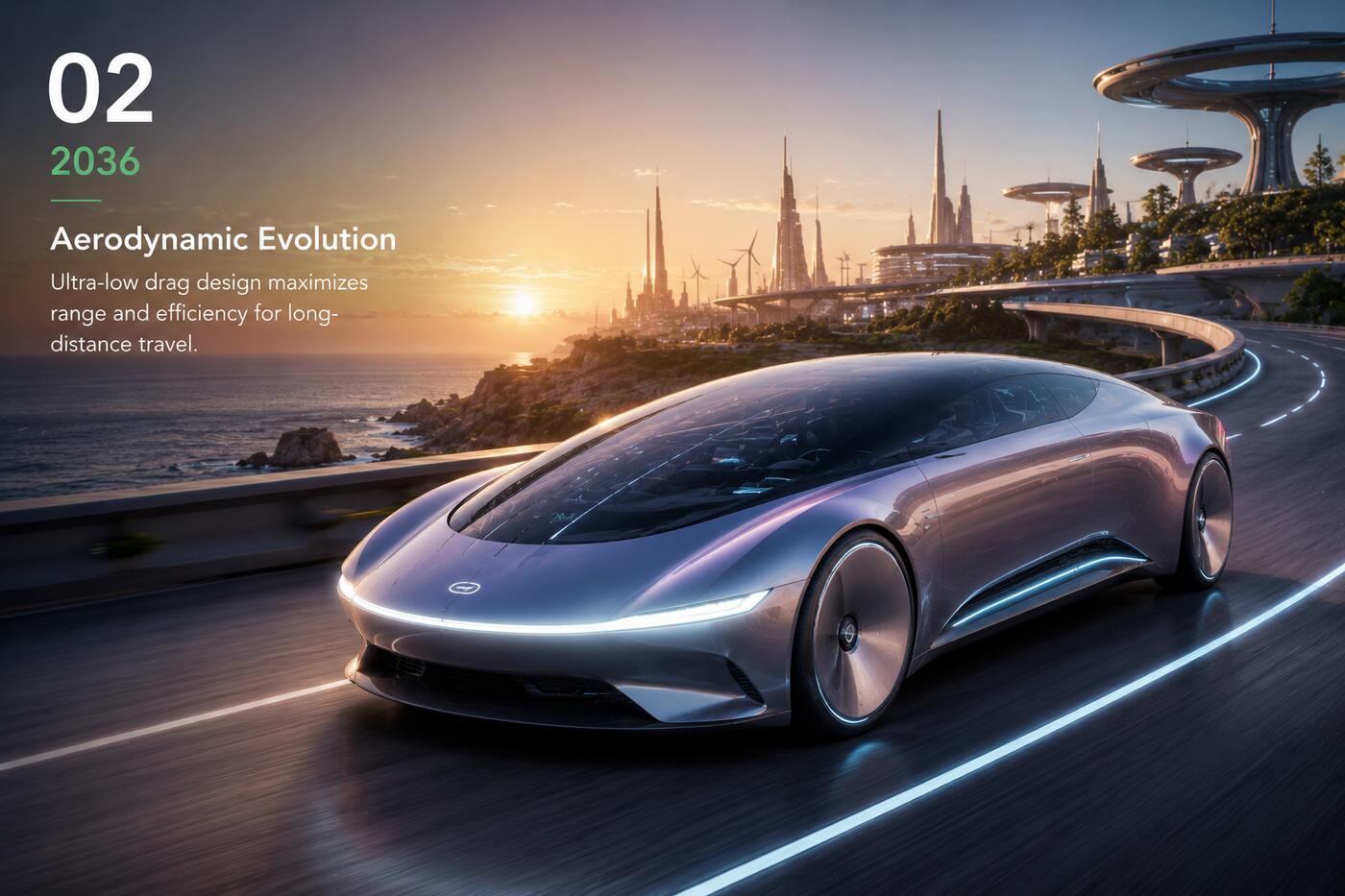 2036 Zukünftige E-Auto-Galerie