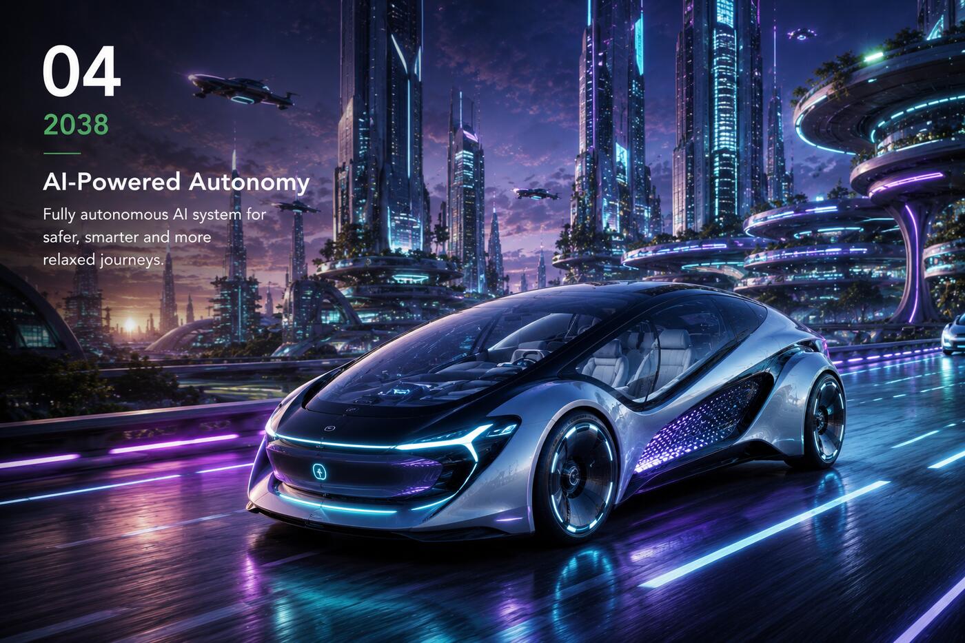2038 Zukünftige E-Auto-Galerie
