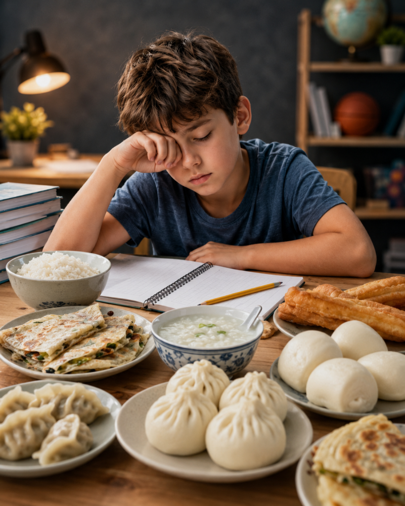 If Your Child Feels Sleepy Every Day, Too Many Fast Carbs at Home May Be Part of the Problem