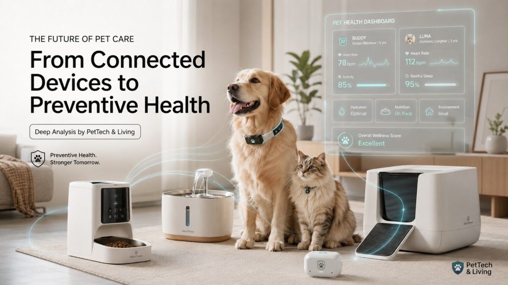 L’avenir des soins animaux: des objectes connectés à la santé preventive