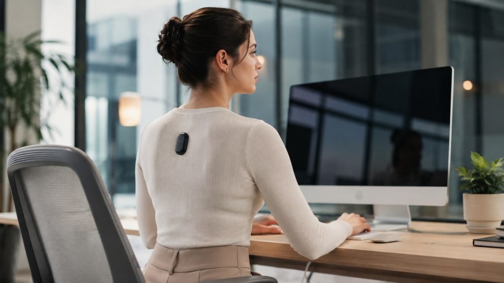 Correttori di postura a biofeedback: riduzione scientifica dei dolori dorsali chez