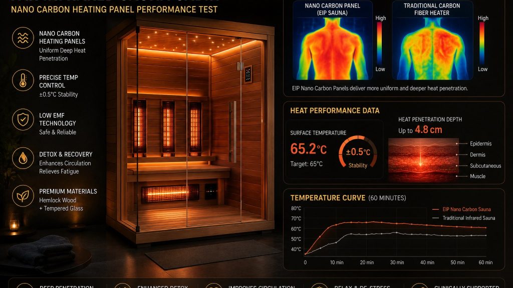 Cabine di Sauna Infrarouge Premium: Misurazione dell’Emissività Spettrale e della Penetrazione