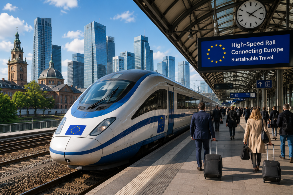 Europe Pushes High-Speed Rail Expansion as Sustainable Travel Gains Momentum