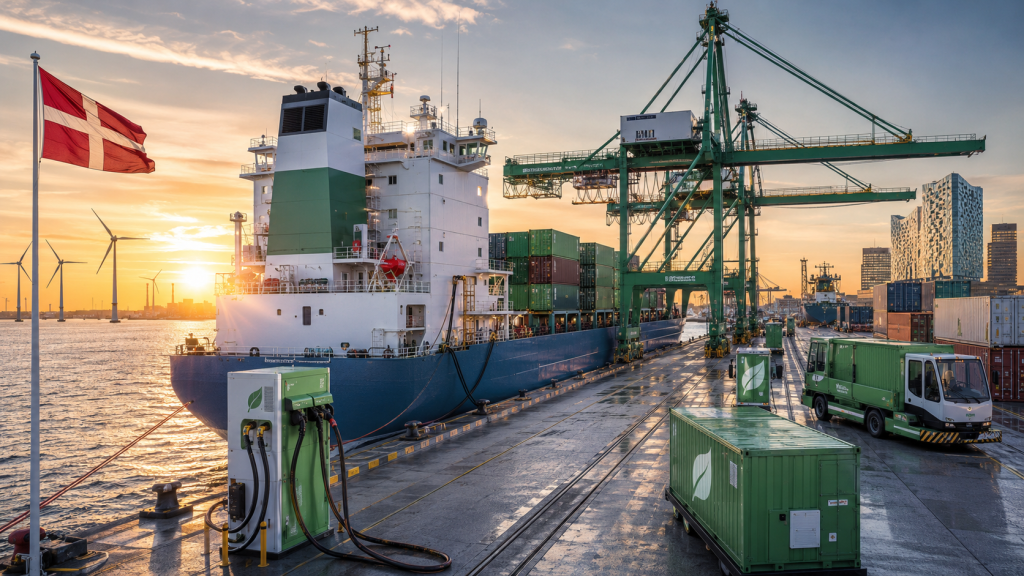 Denmark Expands Green Shipping Efforts as Maritime Industry Faces Climate Pressure