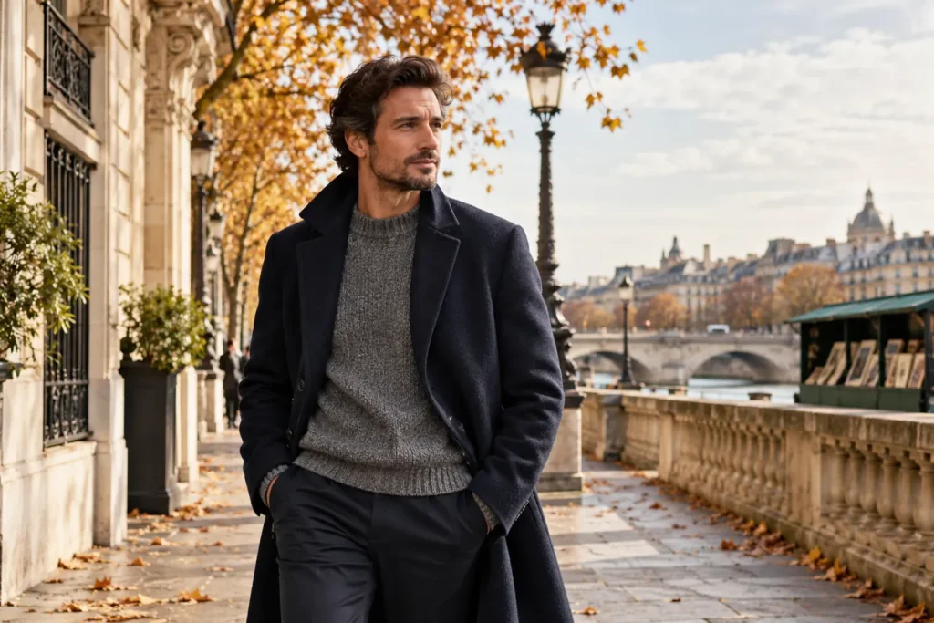 Mens Winter Outfits 2026: Coats, Knitwear and the Hermes Autumn-Winter Collection
